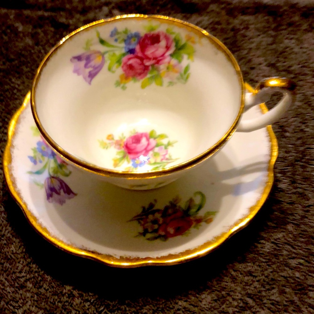 Vintage Foley Teacup and Saucer